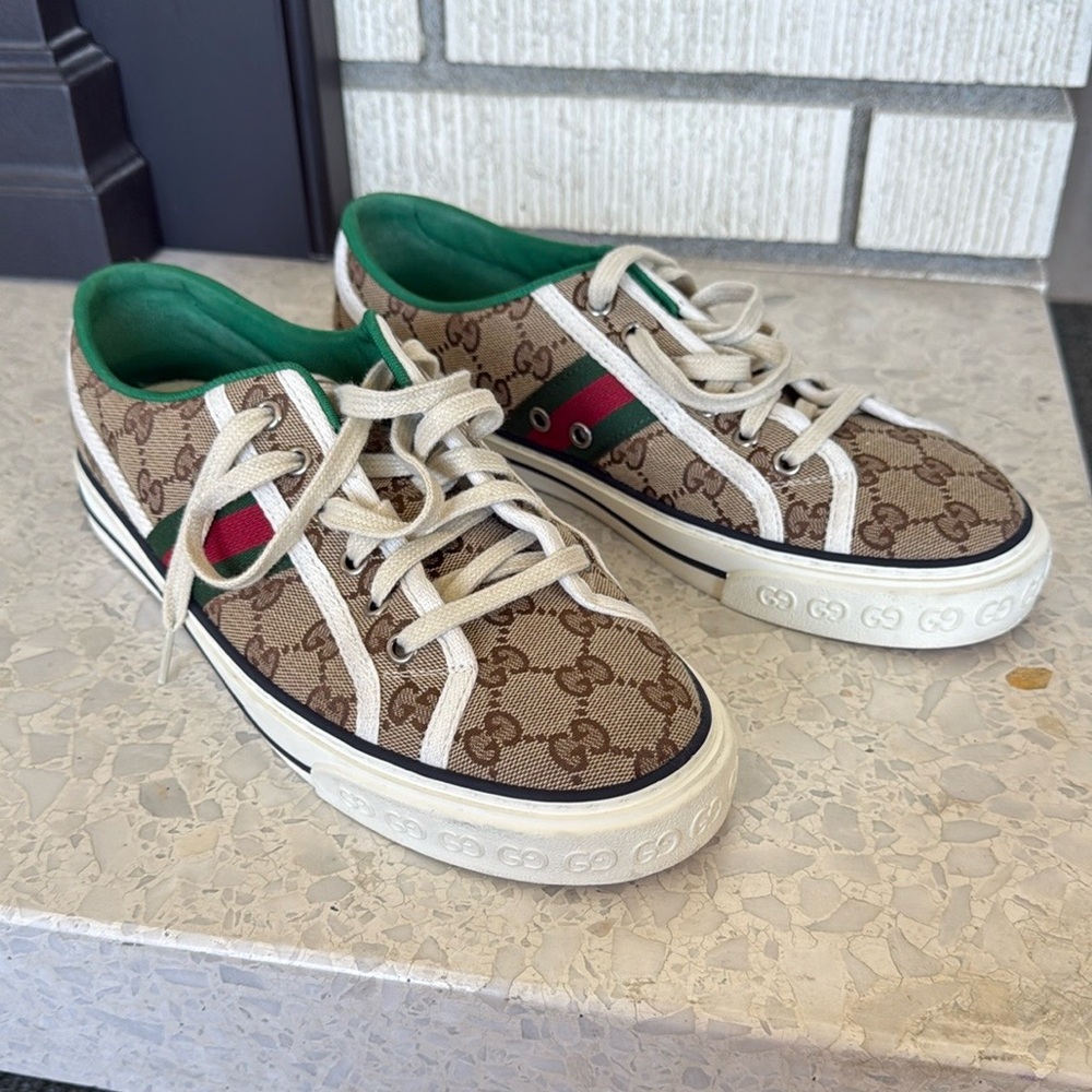 Men’s GG Gucci Tennis 1977 Sneaker